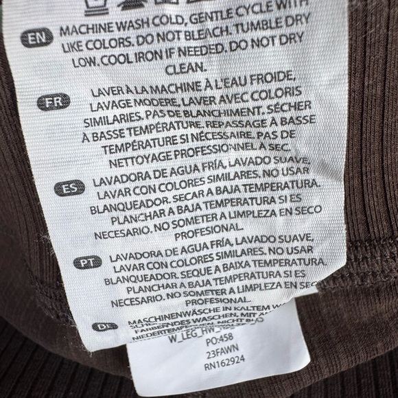 BYLT Ribbed Leggings - Picture 6 of 9